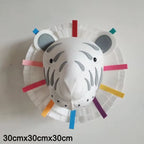 Felt Animal Head Wall Decor Kids