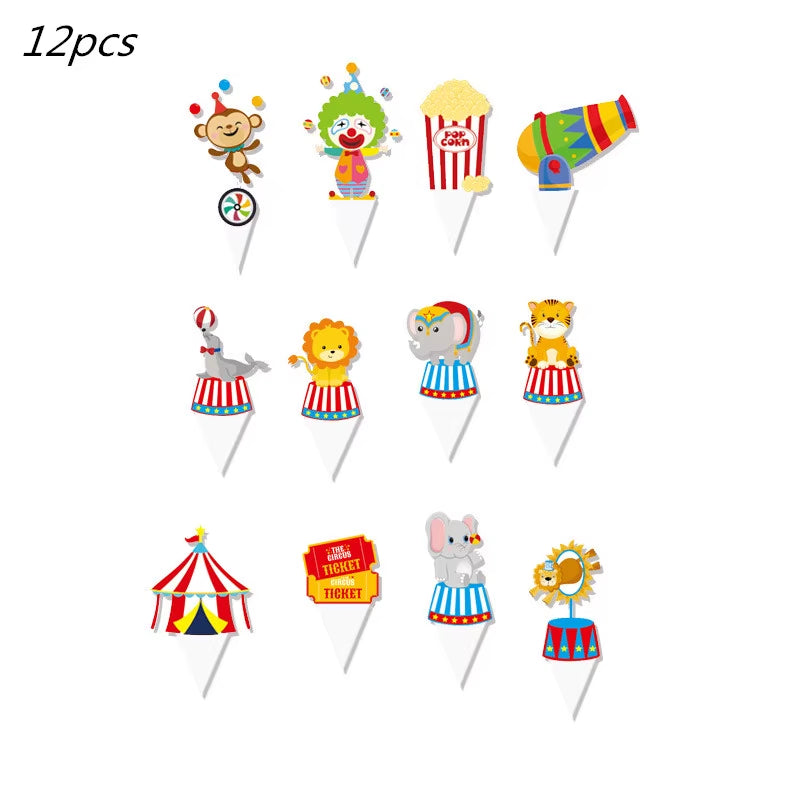 Circus Theme Birthday Decorations 