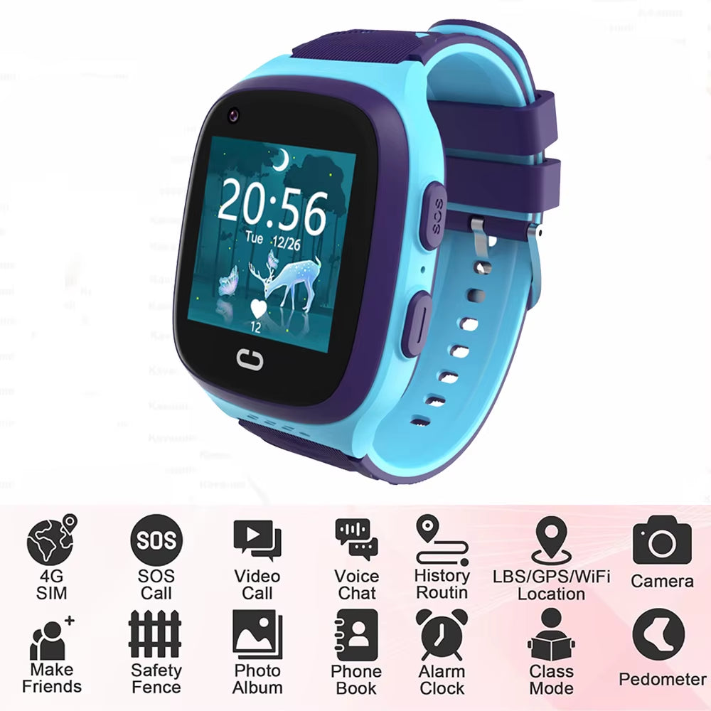4G Kids Smart Watch GPS