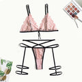 Sexy Lace Leg Straps Set