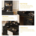  Large Vanity Desk with Lighted Mirror 