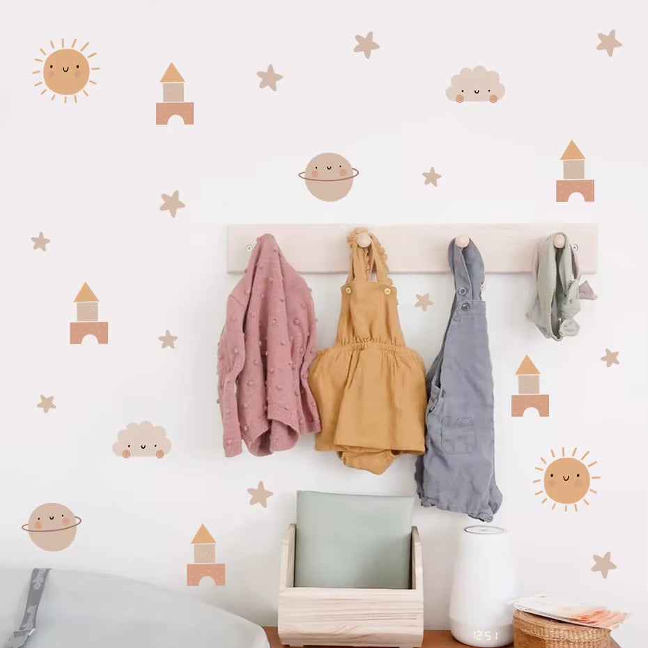  Cute Rainbow Wall Stickers 