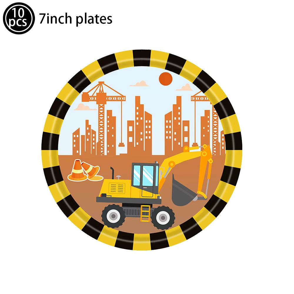 Construction Birthday Decorations 