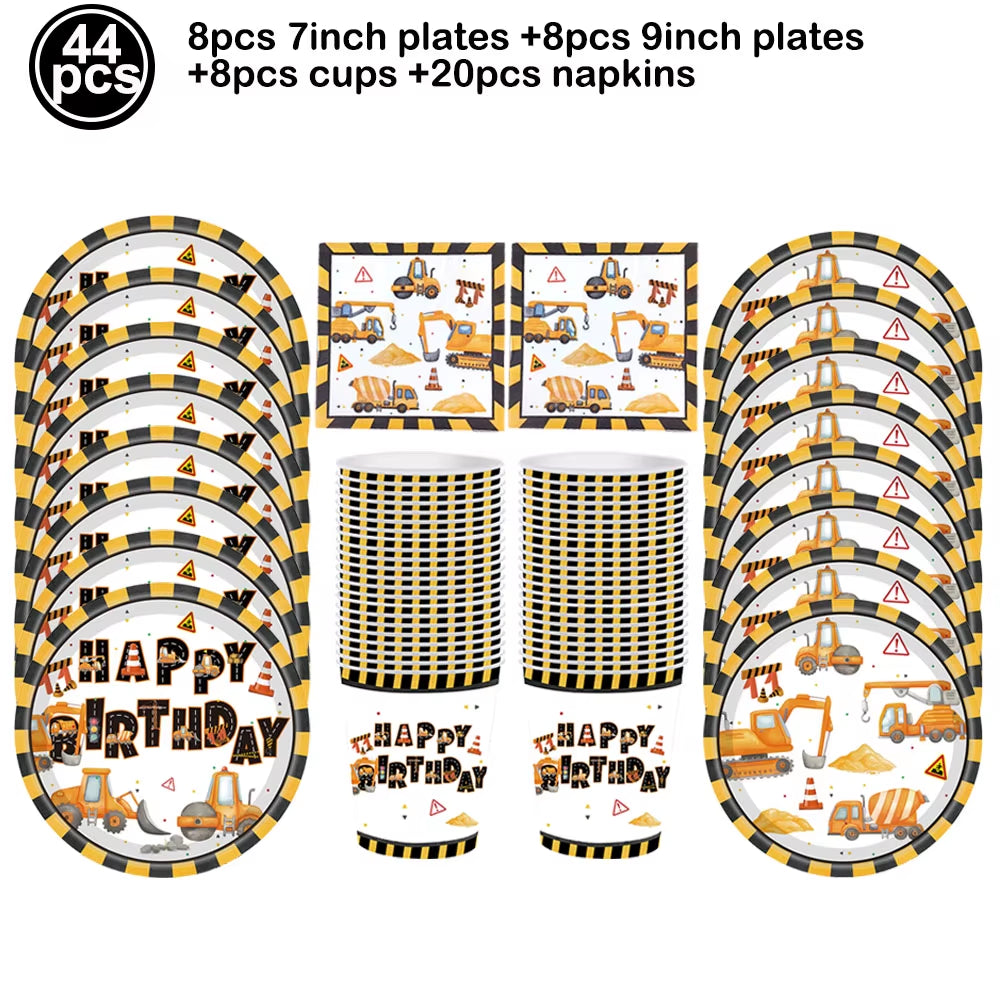 Construction Birthday Decorations 