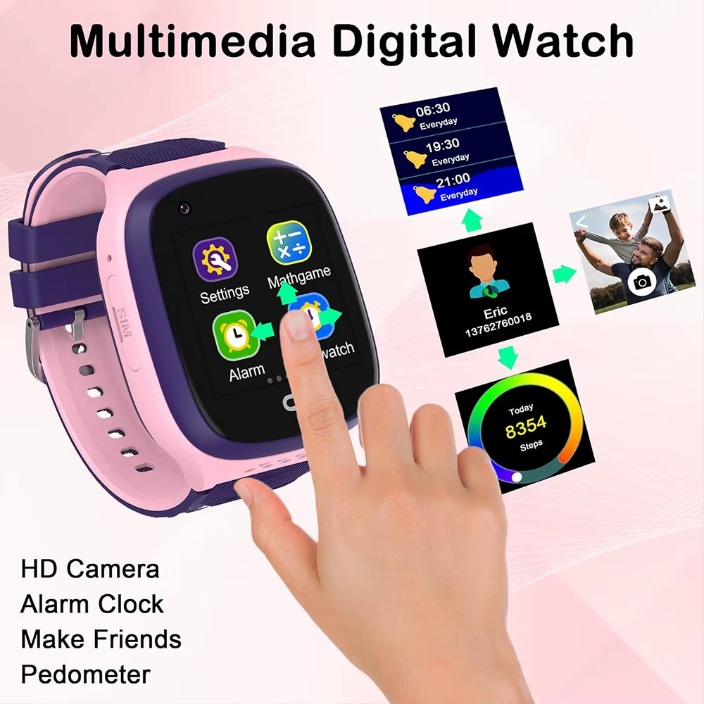 4G Kids Smart Watch GPS