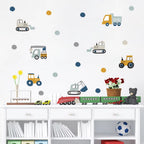 Urban Build Car Wall Stickers 