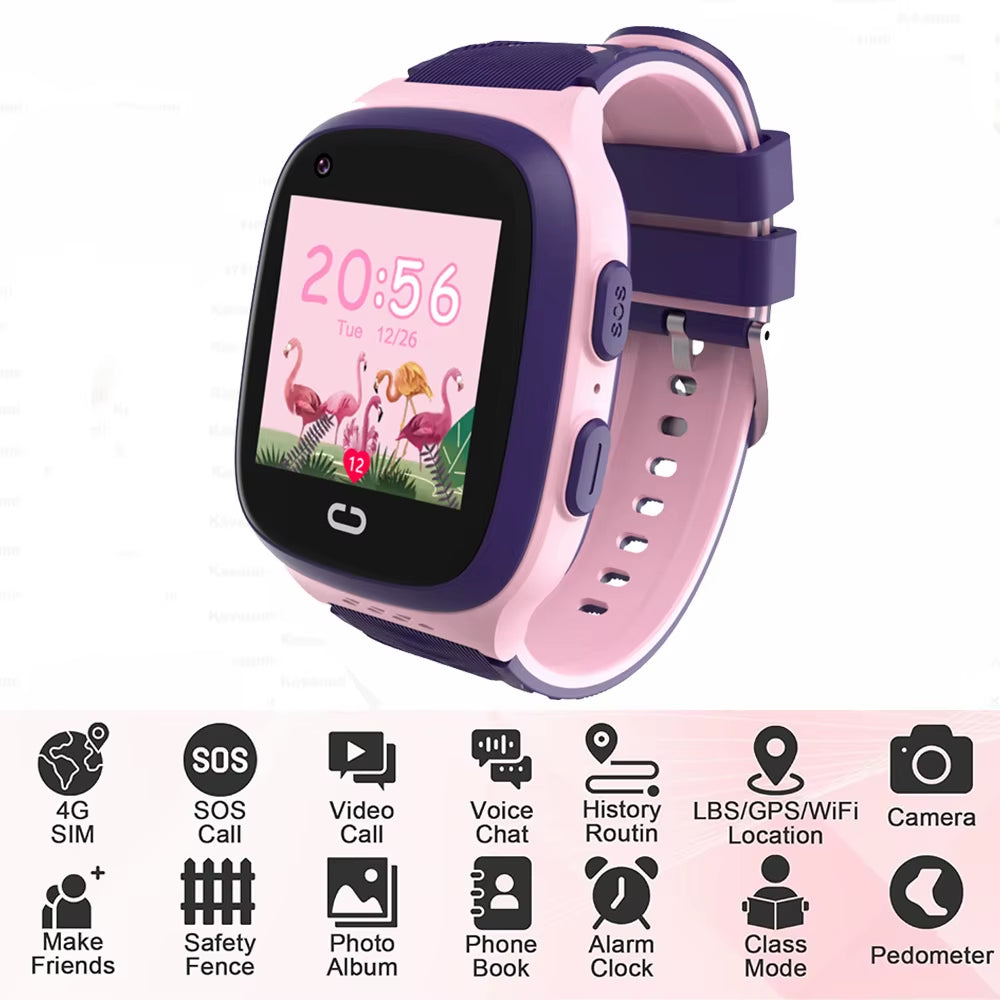 4G Kids Smart Watch GPS