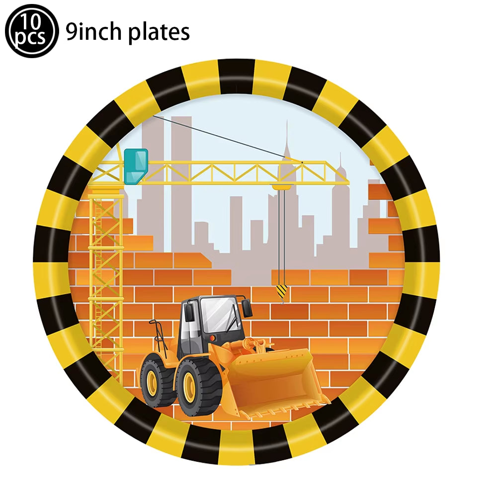 Construction Birthday Decorations 