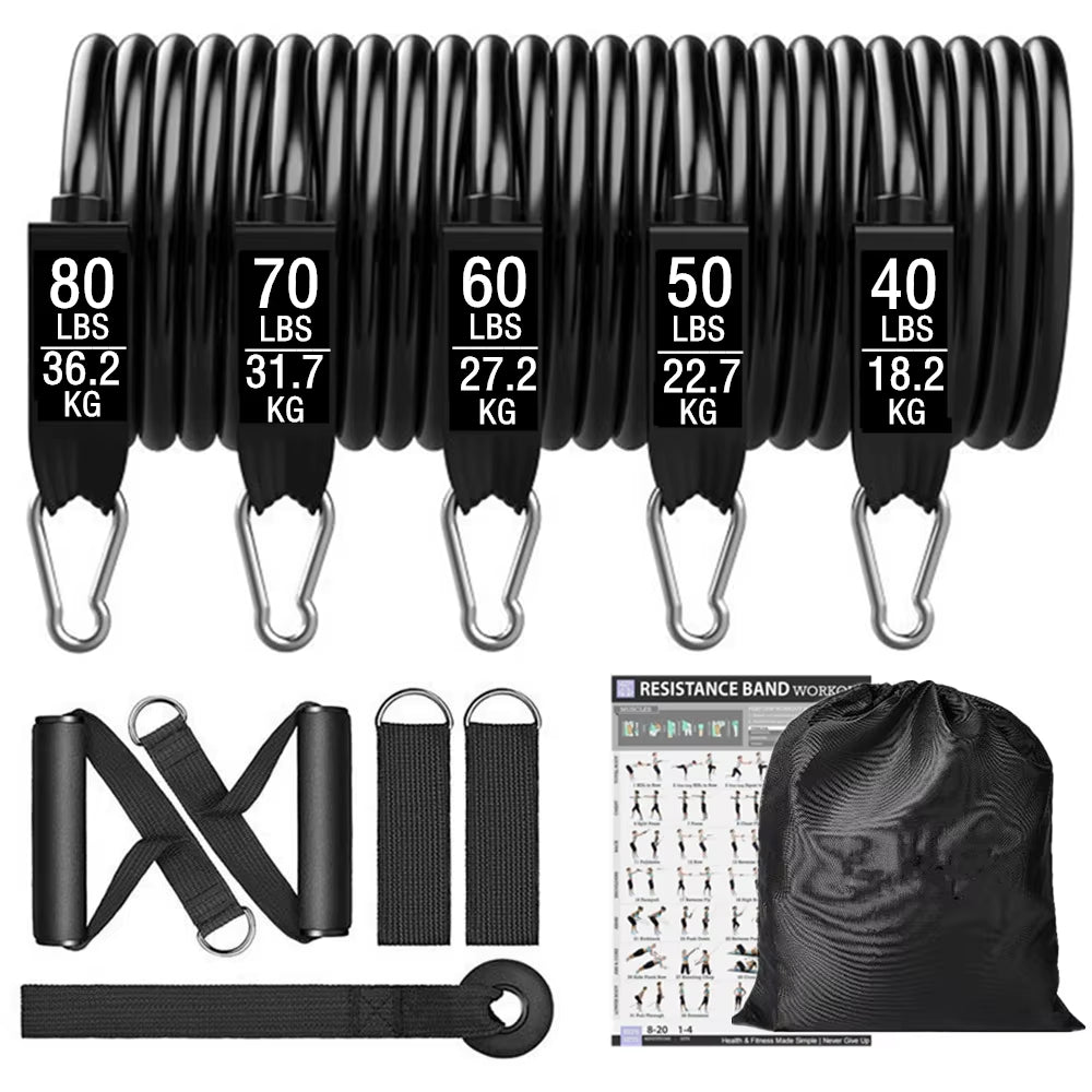 136 KG Resistance Elastic Band