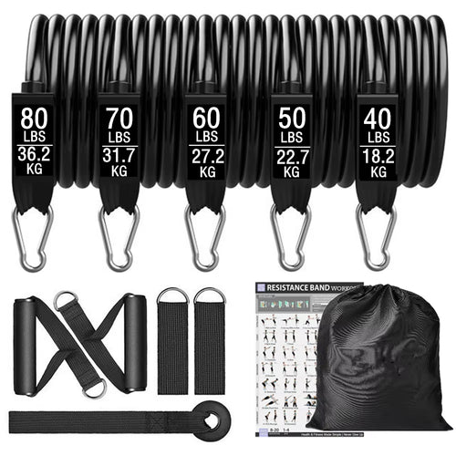 136 KG Resistance Elastic Band