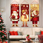Christmas Hanging Flag Merry Christmas Decorations 