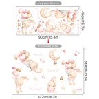  Bear Balloon Wall Stickers for Kids Room