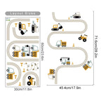 Urban Build Car Wall Stickers 